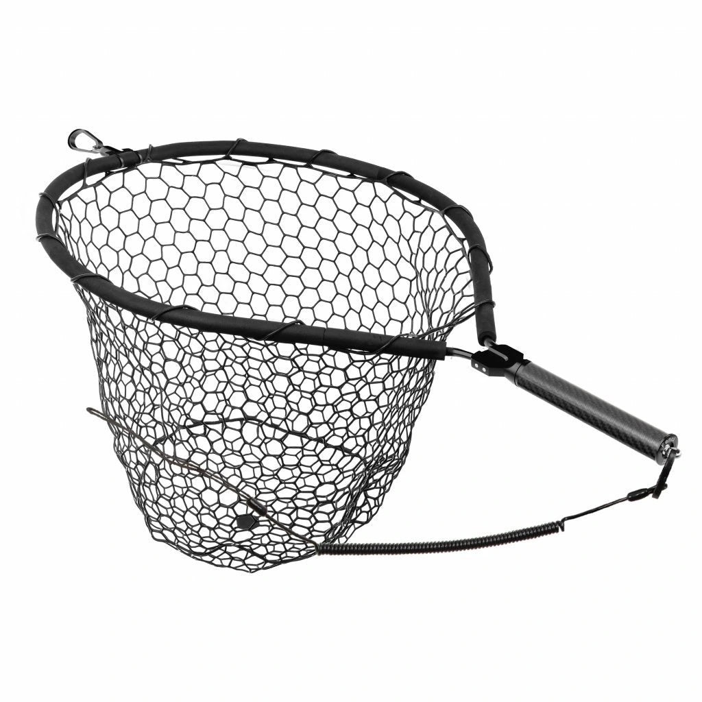 Premium Seatrout Landing Net - Silicone Net - Floating Frame - Magnet