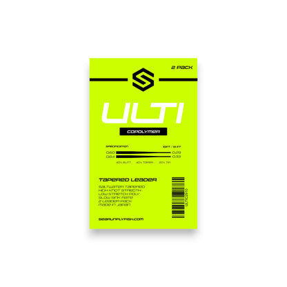 ULTI Copolymer Tapered Leaders